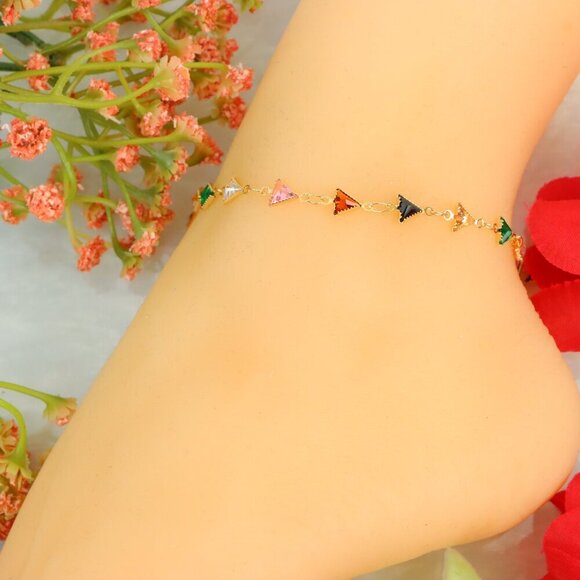 "New Beautiful Design Anklet for Women/Girls, Gift, A794 - Picture 7 of 10